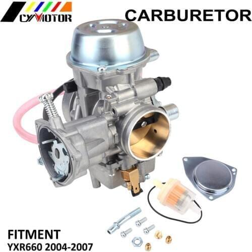 Motorcycle 42mm Parts Carburetor Carb Throttle Base Cover Rubber Gasket For YAMAHA YXR660 YXR 660 2004 2005 2006 2007 ATV