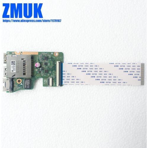 Card Reader Ethernet Port USB Board w/Cable For HP 15-A 15-AB series,P/N DAX11ATB6D0 33X11UB0000 11UB0000