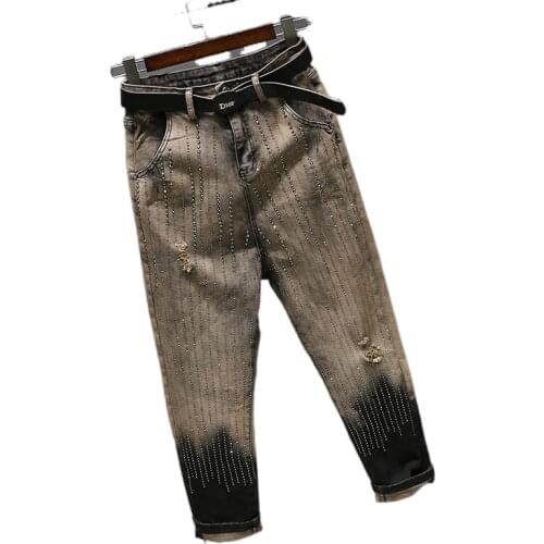 LYFZOUS Womens Ripped Jeans