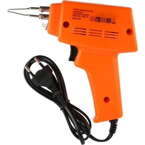 Soldering Iron Lighting Solder Gun Set Rapid Heating with Solder Tip Paste Wire 220-240V 100W cautin para soldar