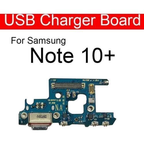 USB Charging Port Jack Board For Samsung Galaxy Note 10+ Plus N976 N976F N976U Usb Charge Connector Board Replacement Repair
