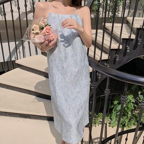 2021 summer Fashion Sexy Lace Up Midi Dresses Sleeveless Club Party Holiday Spaghetti Strap Sundress sexy dress