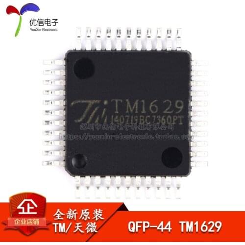 Genuine original patch TM1629 LED light emitting diode display driver driving control LQFP44