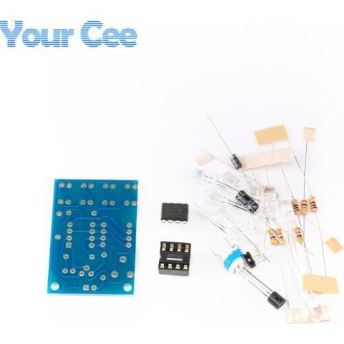 Blue Led 5MM Light LM358 Breathing Lamp Parts Kit Electronics DIY Interesting Product Suite Design