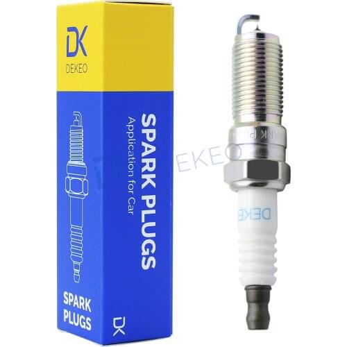 DEKEO For Chevrolet Camaro Captiva Colorado Equinox Impala Malibu Traverse Continental MKS MKT MKX MKZ Spark Plug LTR6IX-11 4PCS