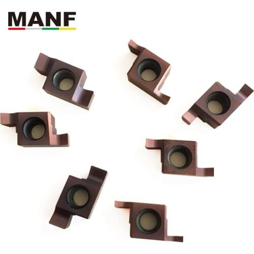 MANF Carbide Inserts GER100 150 200-C Internal Grooving Insert Many Groove CNC Blade Turning Tool Lathe Groove Cutting Machine