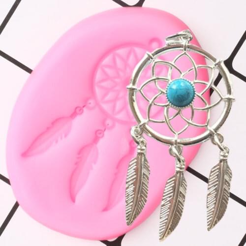 Jewelry Pendant Silicone Molds Cake Border Fondant Mold DIY Wedding Cake Decorating Tools Cupcake Candy Chocolate Gumpaste Mould