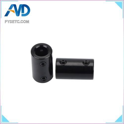 2pcs High Quality 5x8 Black Shaft Coupler Stepper Motor coupling For 3D Printer Car Model Ship Model Metal DIY Model