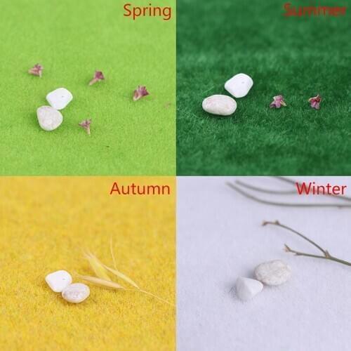 25x25cm Landscape Grass Mat Artificial Miniature Garden Decor DIY Articial Lawn