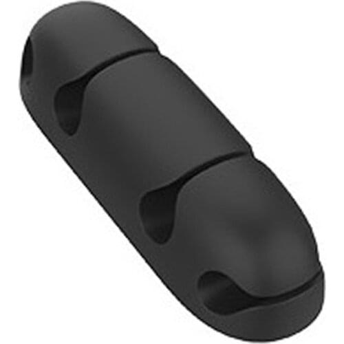 3pcs 4 Hole Desktop Wire Bracket Strong Bonding Rope Holder Cable Clamp For USB Cable For Power Cord Date Cable Organizer