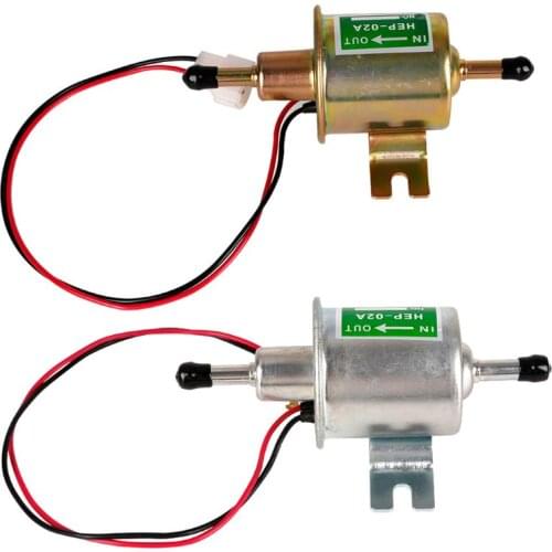 40GF HEP-02A New Gas fuel pump Inline Low Pressure electric fuel pump 12V