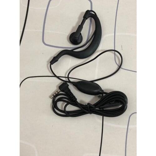 5pcs Ptt Mic headphone Walkie Talkie Earpiece baofeng UV-3R UV3R bf-t1 headset for Motorola for ICOM CB Two Way Radio parts