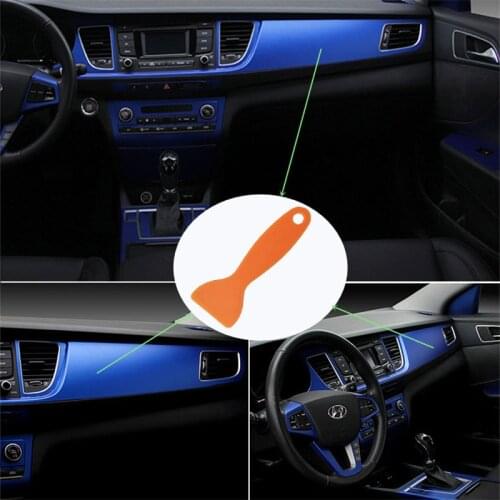 7pcs Auto Styling Scraper Window Ice Remover Cleaning Wash Car Scraper With Car Cleaning Retreading Squeegee Tool Accessories