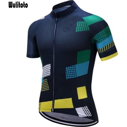 WULITOTO summer highway Cycling Jersey Short Sleeve Mountain Cycling Jersey For Men