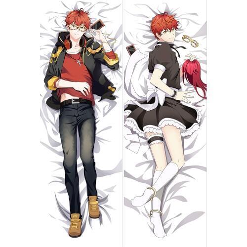 Game Mystic Messenger 707 Luciel Choi Dakimakura Male Design Otaku Hugging Body Long Pillow Case Throw Bedding Pillow Cover