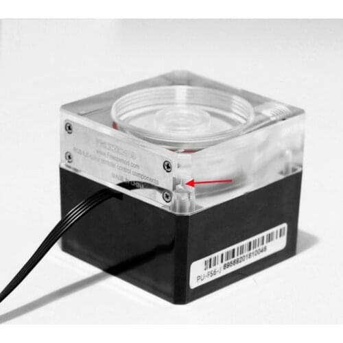 Computer Water Cooling Mute Pump with 4 meter flow 800L/H Flow support RGB AURA G88D