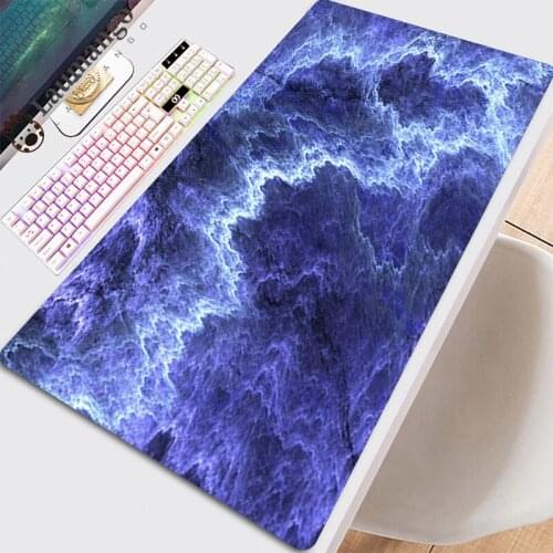 Mause Pad Cute Mouse Anime Extended Mousepad Computer Accessories Gamer Complete Mat Large Desk Carpet MausePad Natural Marble