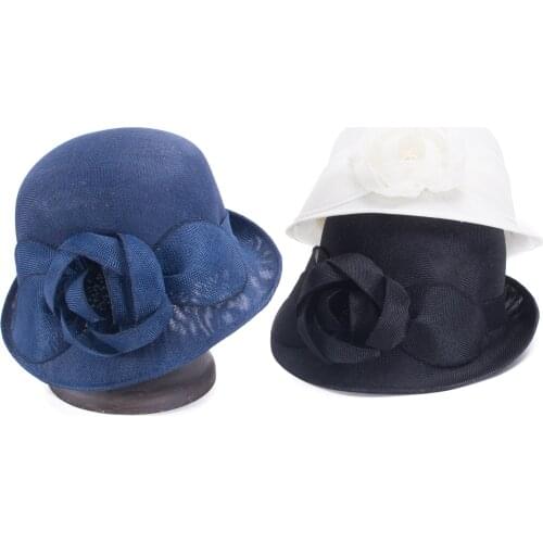 Lawliet Up Turn Womens Downton Abbey Style Cloche Bucket Sun Hat T417