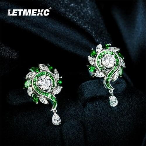 Женские золотые серьги Letmexc China At AliExpress