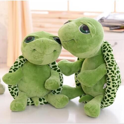 Mini Simulation Turtle Animal Model Soft Plush Toy Home Office Car Ornament Best Gift For Children Perfect prop for home office