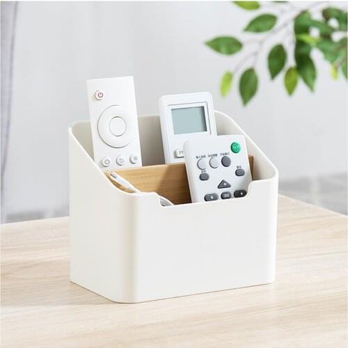 Multi-function Desktop Storage Box Detachable Partition Coffee Table Remote Control Cosmetics Stationery Organizationmobilephone