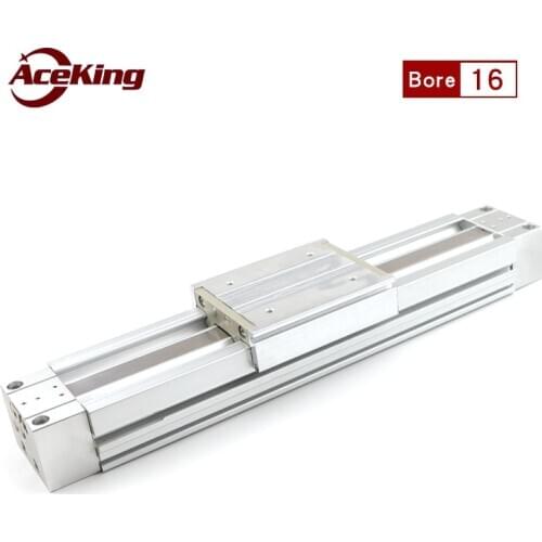 MY1M Sliding guide rail type rodless cylinder MY1M16/MY1M16G-100/200/300/400/500/600/700/800/900/1000 MY1M16-100 MY1M16-200