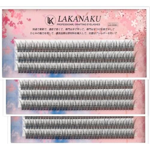 Abonnie Cost Price Eyelash Clusters Tufts Soft Natural Bundle Lash 0.07 8-12 False High Quality Cilios Fast Shipping
