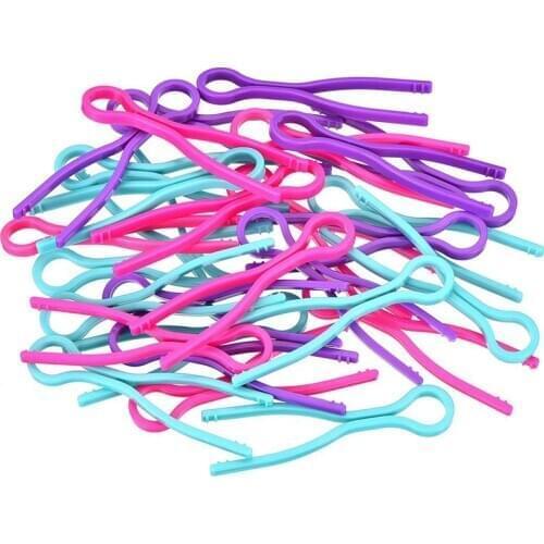 New Bobbin Buddies - Tread Clips - Keep Your Bobbin Threads Matched Up with Your Thread Spools Bobbins Organizer and Saver (50 P