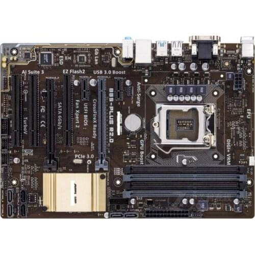 Asus B85-PLUS R2.0 Desktop Motherboard Socket LGA 1150 i7 i5 i3 DDR3 SATA3 USB3.0 USED mainboard