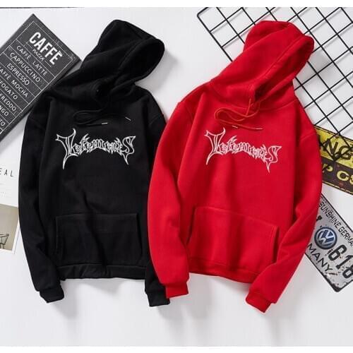 Real Shot Luhan The Same Clothes Autumn And Winter Plus Velvet Sweatshirt Men And Women Hooded Student Loose Jacket Lovers Trend