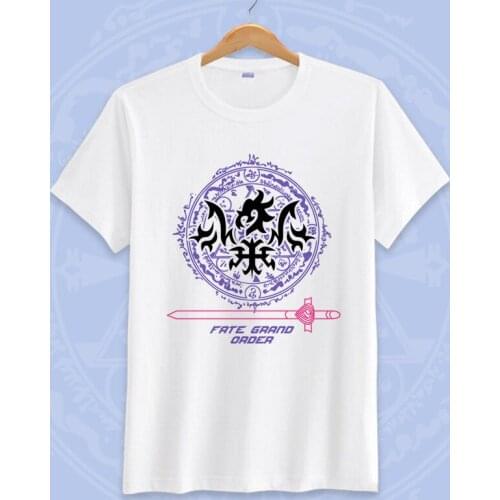 Japanese Anime Fate Grand Order Cosplay T Shirt Nero Claudius Red Saber Summer T-Shirt Fashion Graphic Top Tee tshirt Costume