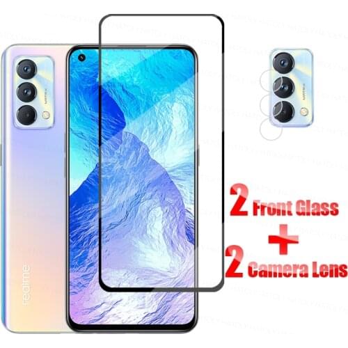Full Cover on Realme GT 5G Tempered Glass For Oppo Realme GT 5G HD Camera Phone Screen Protector Realme GT Neo Protective Glass