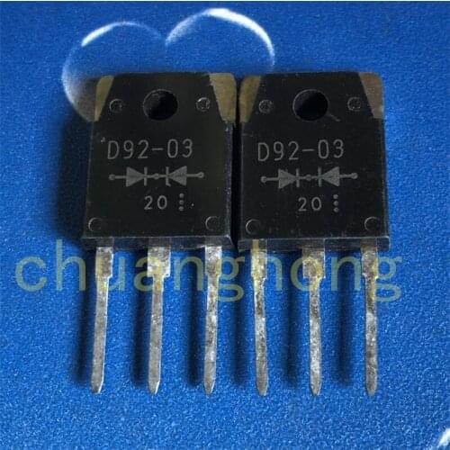 1pcs/lot D92-03 20A 300V original packing new rectifier tube TO-247