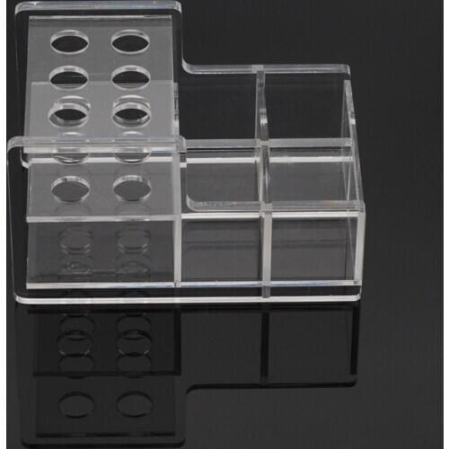 1/Set Dental Item Acrylic Organizer For Syringe Resin Adhesive Applicator Dispen Dentist Lab Equipment High Quality