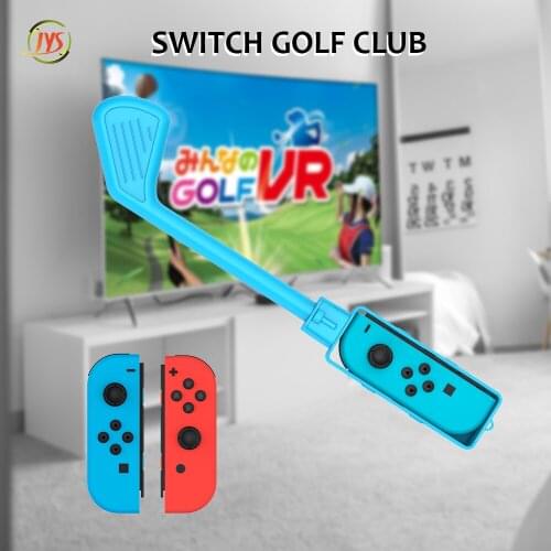 10pcs Golf Clubs Mario Golf For Nintendo Switch Handle NS N-Switch Console Controller Hand Grips Joy-Con Case Golf clubs Mario