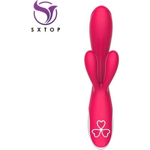 10 Speed Rabbit Vibrator Female Clitoral Stimulation Rechargable Realistic Dildo G Spot Vibrator Magic Wand Adult Women Sex Toys