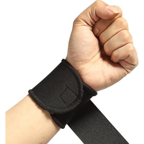 2pcs Wraps Bandage For Badminton Tennis Weightlifting Wrist Support Sports Training Exercises Hand Brace Strap 2018 New