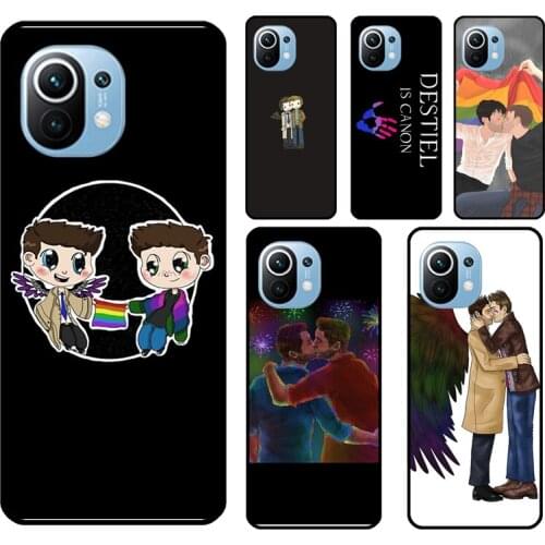 Bisexual Pride Destiel For Xiaomi Mi 10T 9T Pro Note 10 Mi 11 Lite Ultra Case For POCO X3 Pro M3 F1 F2 F3 Cover