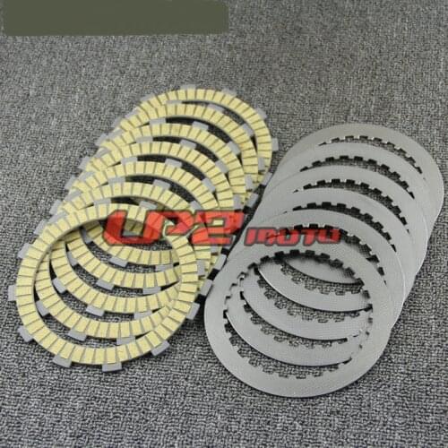 Clutch Plates Discs for Honda CB500 F/K3 CB750 Nighthawk 91-03 CX500 79-85 GL500 DC Silver Wing 1982 CB550 F/F1/F2/K3 78-80