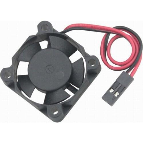 Gdstime 5 Pieces 30x30x10mm DC 5V Dupont Connector 3010 Mini Brushless Cooling Fan 30mm x 10mm for Raspberry 3cm