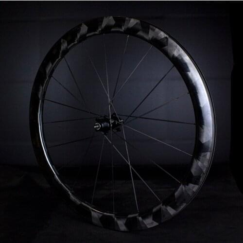 Fixed Gear Valued Wheel Dimple Carbon Wheels 45/50/58/80mm Carbon Wheel 700C Best Budget Novatec Track Hubs