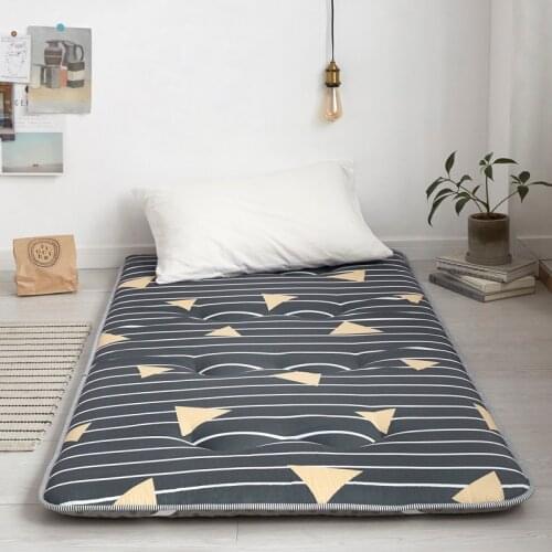 Light Non-slip Mattress Household Hotel Bedding Protection Pad Student Folding Tatami Mattresses Floor Ground Sleeping Mat