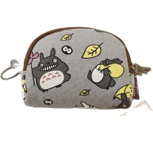Canvas Floral Printing Coin Purses Children Wallets Small Pouch Kids Mini Money Bags Carteiras Masculina Feminina for Girls Boys