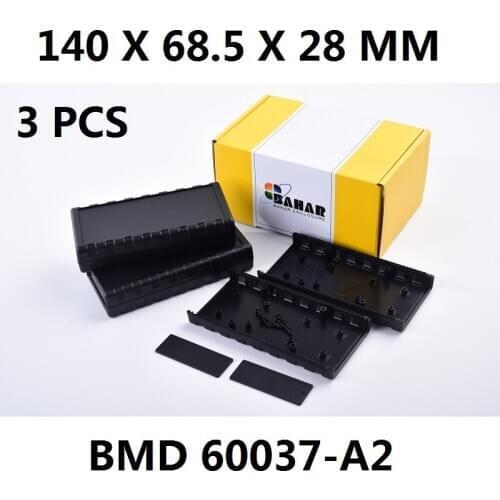 3PCS/lot DIY electronics plastic project box ABS plastic junction box diy PCB Desktop wire connection box 139*68*28mm