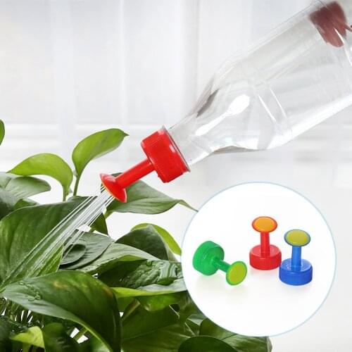 1pcs Portable Flower Watering Nozzle Plastic Watering Kettle Bottle Cap Cover Plant Flower Replacement Sprayer Nozzle