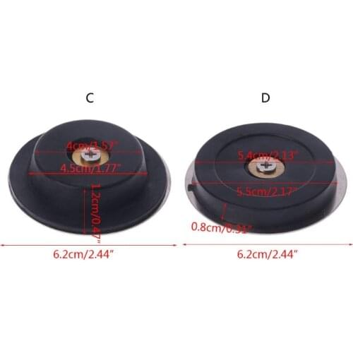 Stainless Steel Rubber Bath Tub Sink Floor Drain Plug Water Stopper Tool For Kitchen Laundry Bathroom P82C