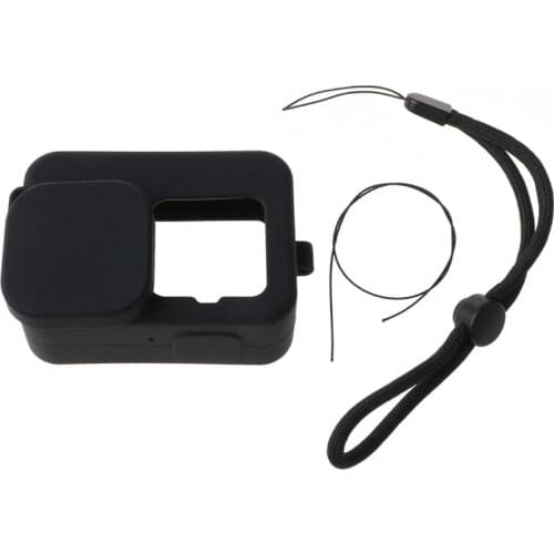 Frame Silicone Protective Housing Case Skin Lens Cover for Go Pro Hero 9 Action