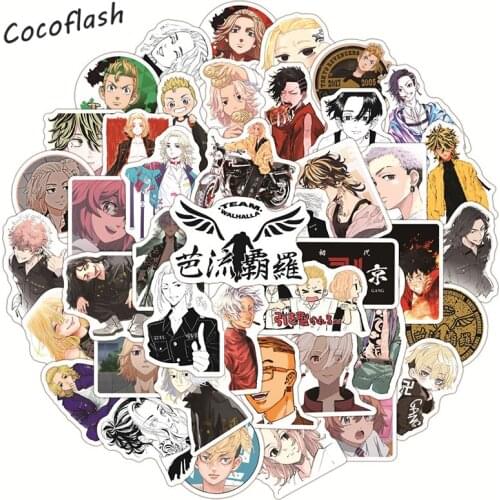 10/50pcs/pack Cartoon Anime Tokyo Revengers Mixed Graffiti Stickers For Diy Laptop Skateboard Luggage Phone Case Gift Helmet