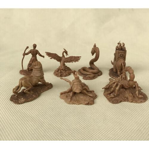 Super mini pvc figure 3cm Egyptian magic series set