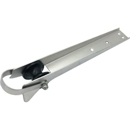 Heavy Duty Boat Bow Anchor Roller Bracket Marine Beach Accessory Silver 15-1/4"
